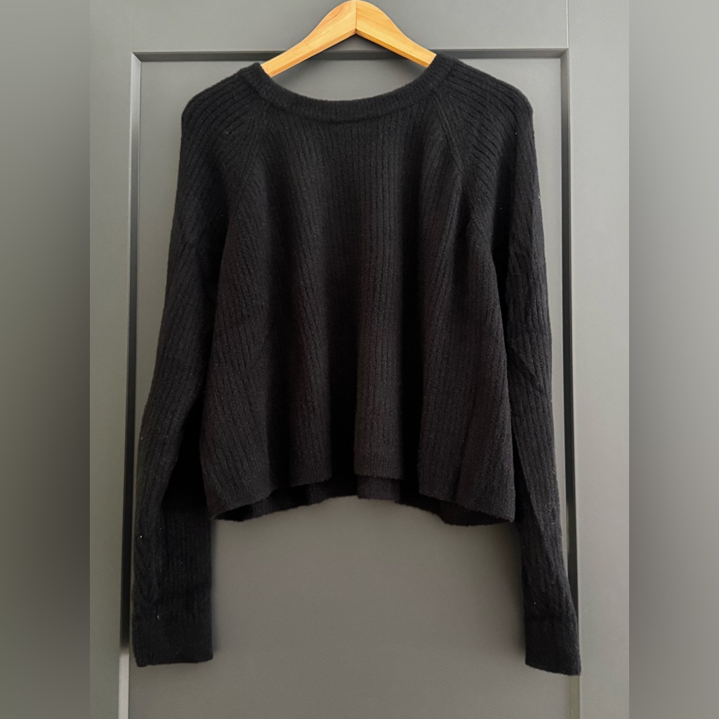 Spiritual Gangster Black Crew Neck Sweater